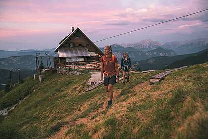 In einer anderen Welt:<br/>die Panoramaweg Hüttentour