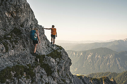 Etappe 4<br/>Bertahütte - Koča na Golici (Kahlkogelhütte)